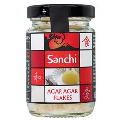 Sanchi Agar 한천 플레이크 - 글루텐 프리(단일 주문 또는 소매용 아우터의 경우 6개 주문)