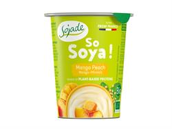 Org yogur de soja con mango y melocotón 125 g (pedir por separado o por 8 para el comercio exterior)
