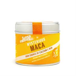 Raw Organic Maca Powder 75g (bestill i single eller 12 for bytte ytre)