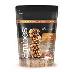 Squbes Salted Caramel & Almond 100g (order in singles or 8 for retail outer)