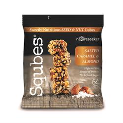 Squbes Salted Caramel & Almonds 30g (order 12 for retail outer)
