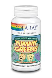 Yummy Greens Formula per bambini - 30 ct masticabili