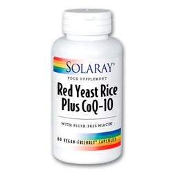 붉은 효모 쌀과 CoQ10 - 60ct - 식물성 캡