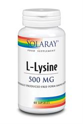 Free Form L-Lisina 500 mg - 60 unidades - cápsula