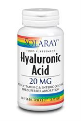 Acide Hyaluronique 20mg 30 Capsules Végétales