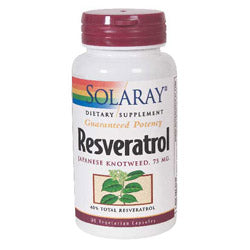 Resveratrol pluss 75mg 30 vegetabilske kapsler