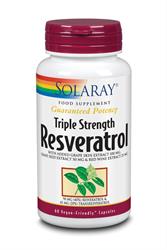 Resveratrol drievoudige sterkte 60 capsules