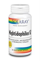 Mightidophilus 12 10 miljard - 30 ct - veg cap (bestel in singles of 6 voor retail-buitenverpakking)