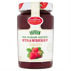 Inget sockertillsatt jordgubbssylt 430 g (beställ i multipler av 2 eller 6 för handel med yttre)