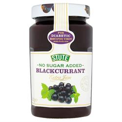 No Sugar Added Blackcurrant Jam 430g (order in multiples of 2 or 6 for trade outer)