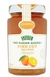 Fein geschnittene Orangenmarmelade ohne Zuckerzusatz, 430 g (in Vielfachen von 2 oder 6 für den Außenhandel bestellen)