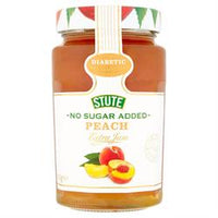 Stute No Sugar Added Peach Jam 430g (order in multiples of 2 or 6 for trade outer)