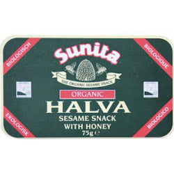 Organic Plain Honey Halva 75g (order in singles or 12 for trade outer)