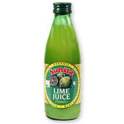 Organic Lime Juice 250ml (order in singles or 12 for trade outer)