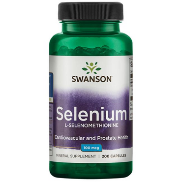 Swanson Selenium 100 µg, 200 Kapseln