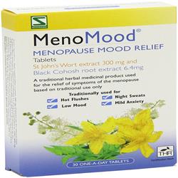 MenoMood Black Cohosh/ St John's Wort Menopause 30 Tablets