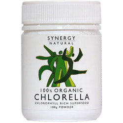 Økologisk chlorella pulver 100g
