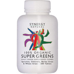 Natural Super Greens 200 Comprimidos
