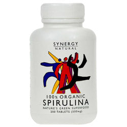 Tabletas de espirulina orgánica 200