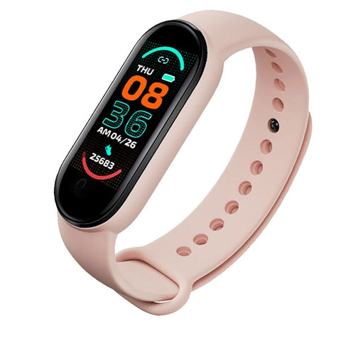 M6 Bracelet intelligent femmes hommes enfants fréquence cardiaque tensiomètre étanche sport bande Fitness Tracker montres intelligentes