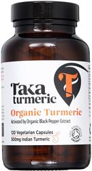 Turmeric & Black Pepper Extract 120 capsule (order in singles or 25 for trade outer)