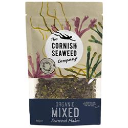 A hearty mix of organic seaweed flakes. 60g (order in singles or 5 for trade outer)