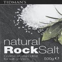 Sal de roca 500 g (pedir por unidades o 12 para el comercio exterior)