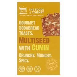 GF Multiseed Cumin Toasts 110g (order in singles or 12 for trade outer)