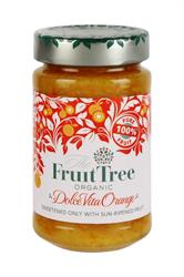 Crema para untar 100% fruta de naranja dolcevita ecológica 250g