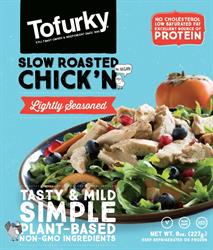 Slow Roasted Chick'n Lightly Seasoned 227g (order in singles or 5 for trade outer)
