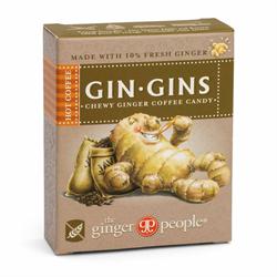 Ginger Hot Coffee Chews 42g (bestill i single eller 24 for bytte ytre)