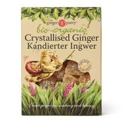 Organic Crystallised Ginger 84gm (order in singles or 12 for trade outer)