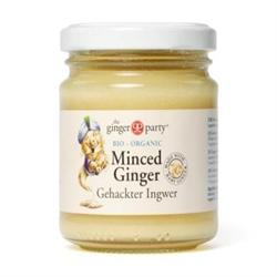 Organic Minced Ginger 190g (order in singles or 12 for trade outer)