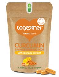 WholeHerb Turmeric & Curcumin - 30 Caps (order in singles or 6 for retail outer)