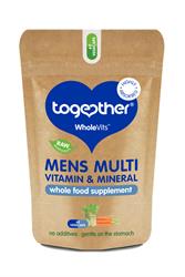 WholeVit לגברים מולטי ויטמין ומינרלים - 30 כמוסות (להזמין ביחידים או 6 עבור קמעונאות חיצונית)