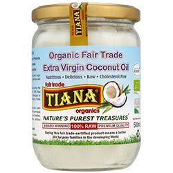 Organic Raw Cold Pressed Virgin Coconut Oil 500ml (order in singles or 12 for trade outer)