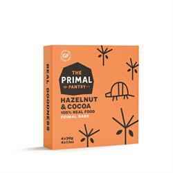Haselnuss-Kakao-Snackriegel Multipack 4 x 30 g (einzeln bestellen oder 12 für den Einzelhandel außerhalb)