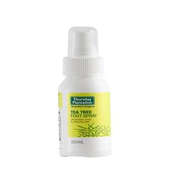 Foot Spray - Tea Tree 50ml (order in singles or 12 for trade outer)