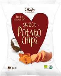Chips de cartofi dulci 80g (comanda 6 pentru comerț exterior)
