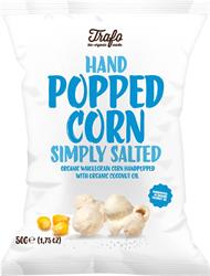 Organic Popcorn Simply Salted 50g (order 6 for trade outer)