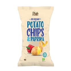 Organic Chips Paprika 40g (order in singles or 15 for trade outer)