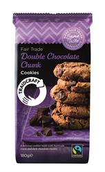 Double Chocolate Cookies 180g (order in singles or 8 for retail outer)