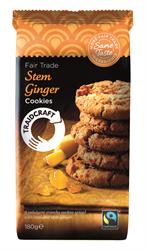 Stem Ginger Cookies 180g (order in singles or 8 for trade outer)