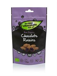 Organic raw chocolate raisins 125g