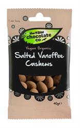 Salted Vanoffee Cashews Snack 40g (order in multiples of 2 or 10 for retail outer)