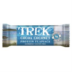 Trek Cocoa Coconut Flapjack 50 g (pida 16 para el exterior minorista)