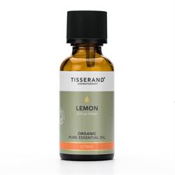 Tisserand citron økologisk æterisk olie (30ml)