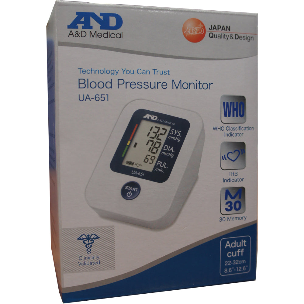 y monitor de presión arterial | Automático | 30Mem | Bolsa