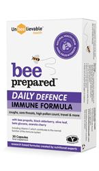 Bee bereidde dagelijkse immuunformule 30 capsules