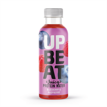 UPBEAT Juicy Protein Water 12x500ml / Blueberry & Raspberry